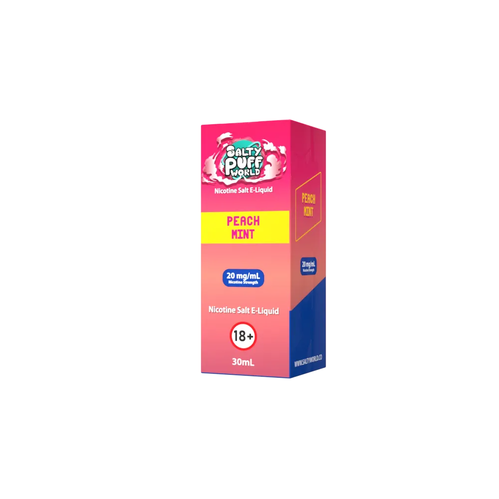 Peach Mint - Nicotine Salt E-Liquid