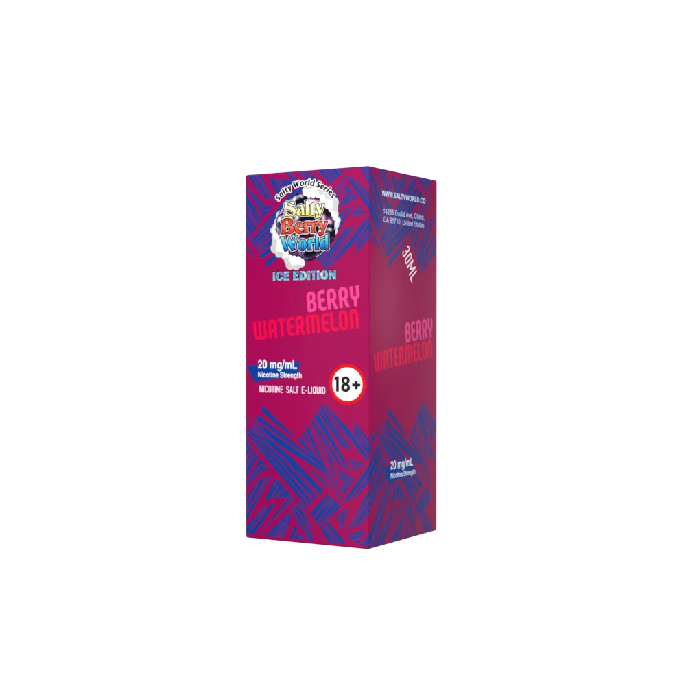 [Ice Ed.] Berry Watermelon - Nicotine Salt E-liquid