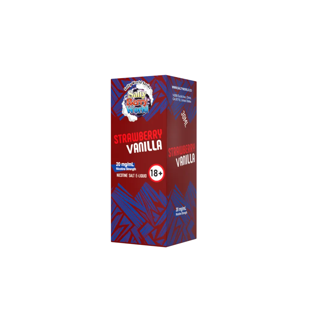 Strawberry Vanilla - Nicotine Salt E-liquid
