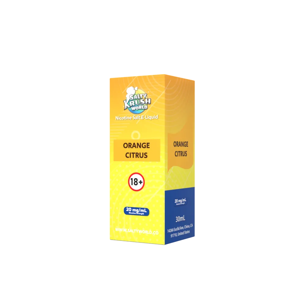 Orange Citrus - Nicotine Salt E-liquid